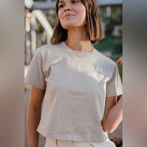 Miou Muse Jemima Daisy Short-Sleeve Tee